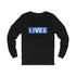 Police Skull Design Long Sleeve Tee